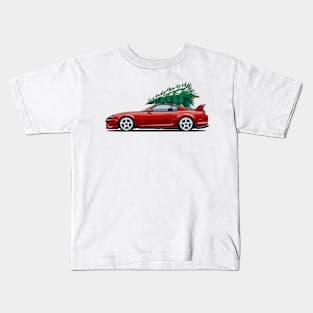 Supra mk4 Xmas tree Kids T-Shirt